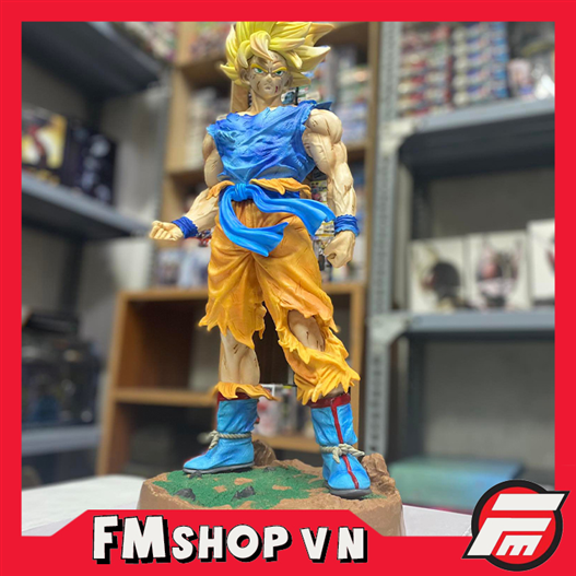 Mua bán PVC GOKU SUPER SAIYAN 2 SS 43CM CÓ BASE VER BL